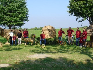 2004 Strohskulpturen ZDF Fernsehgarten_59