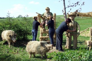 2009 Strohskulpturen Höchenschwand_28